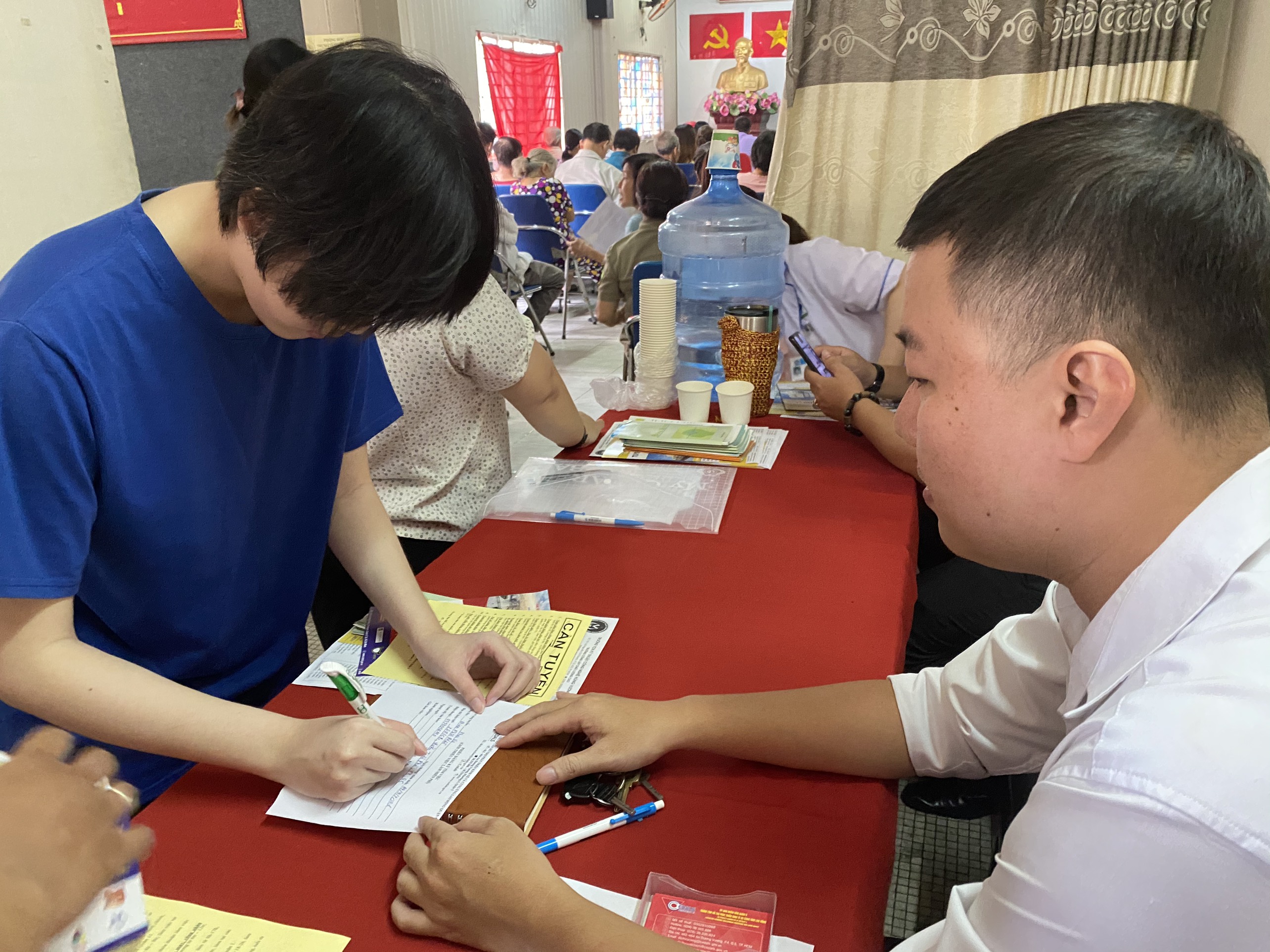 Hội nghị việc làm phường 8