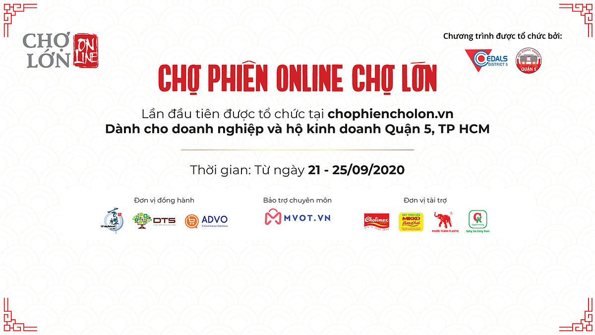 Người tiêu dùng lần đầu tiên có thể mua sắm đặc sản Chợ Lớn quận 5 qua chợ phiên online